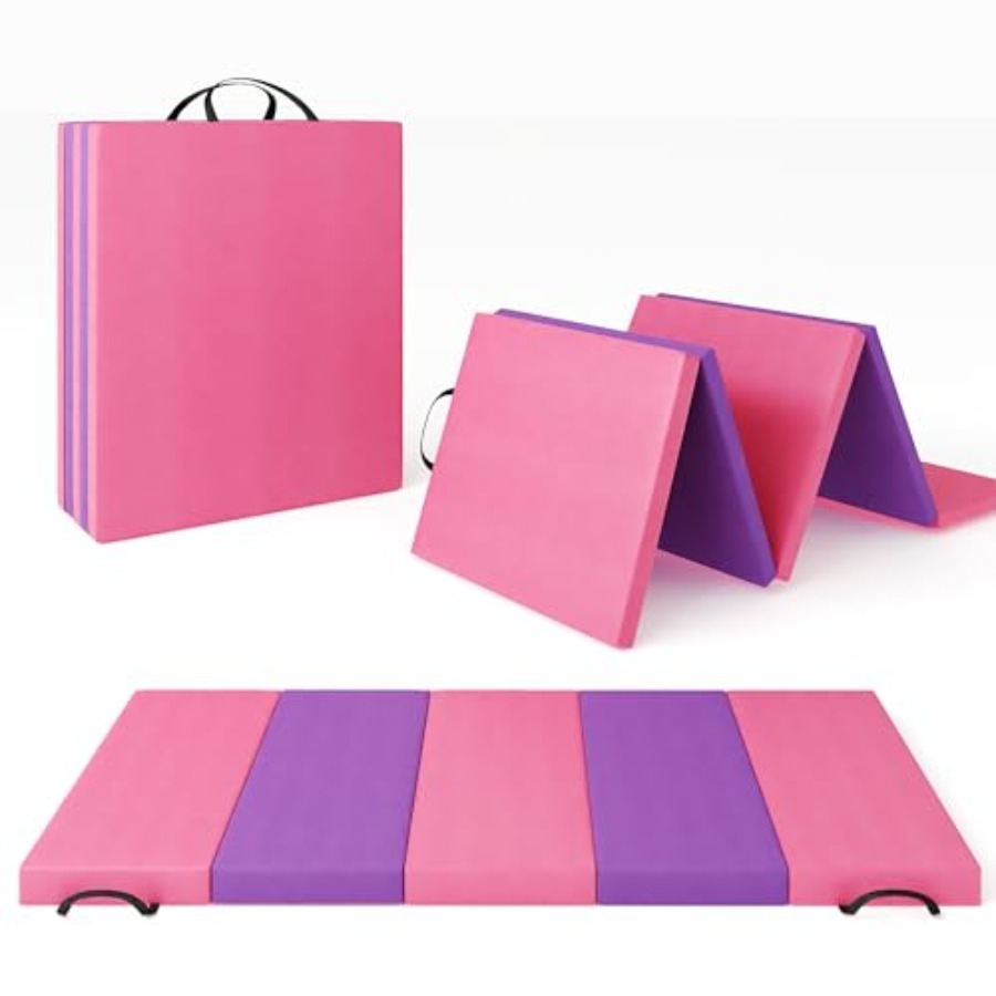 Home Gym Yoga - Folding Gymnastics Mat, Exercise Mats and