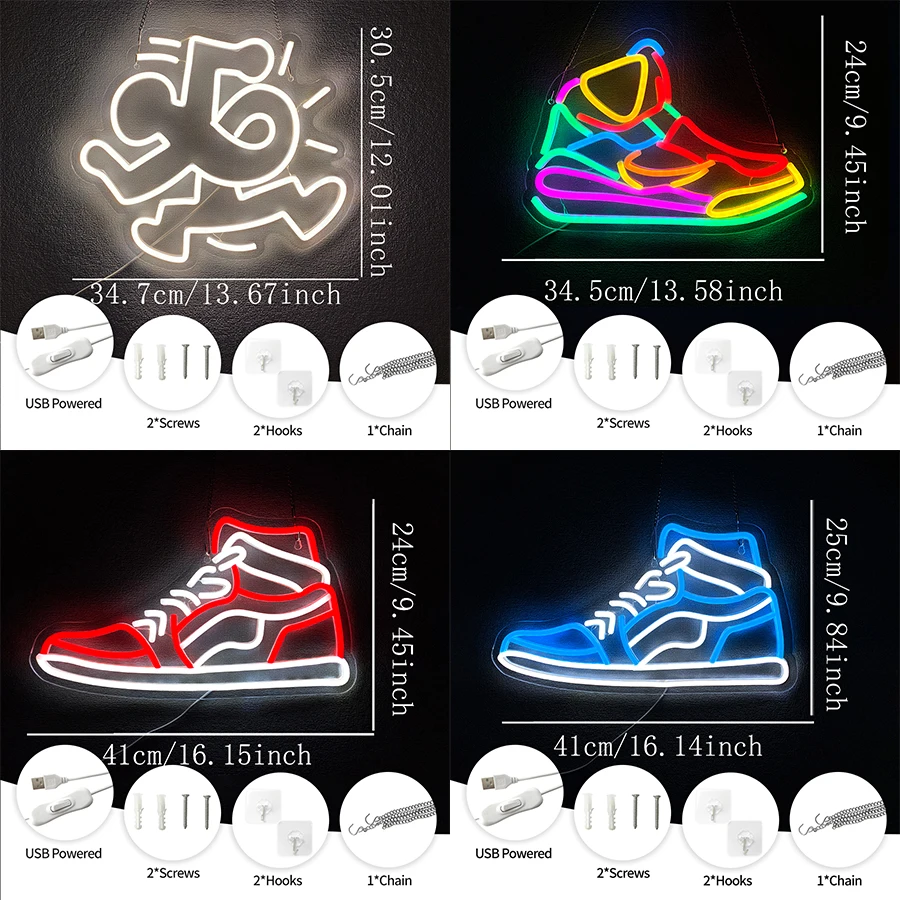 Home Gym Used - Usb Art Decor Neon Signs. for