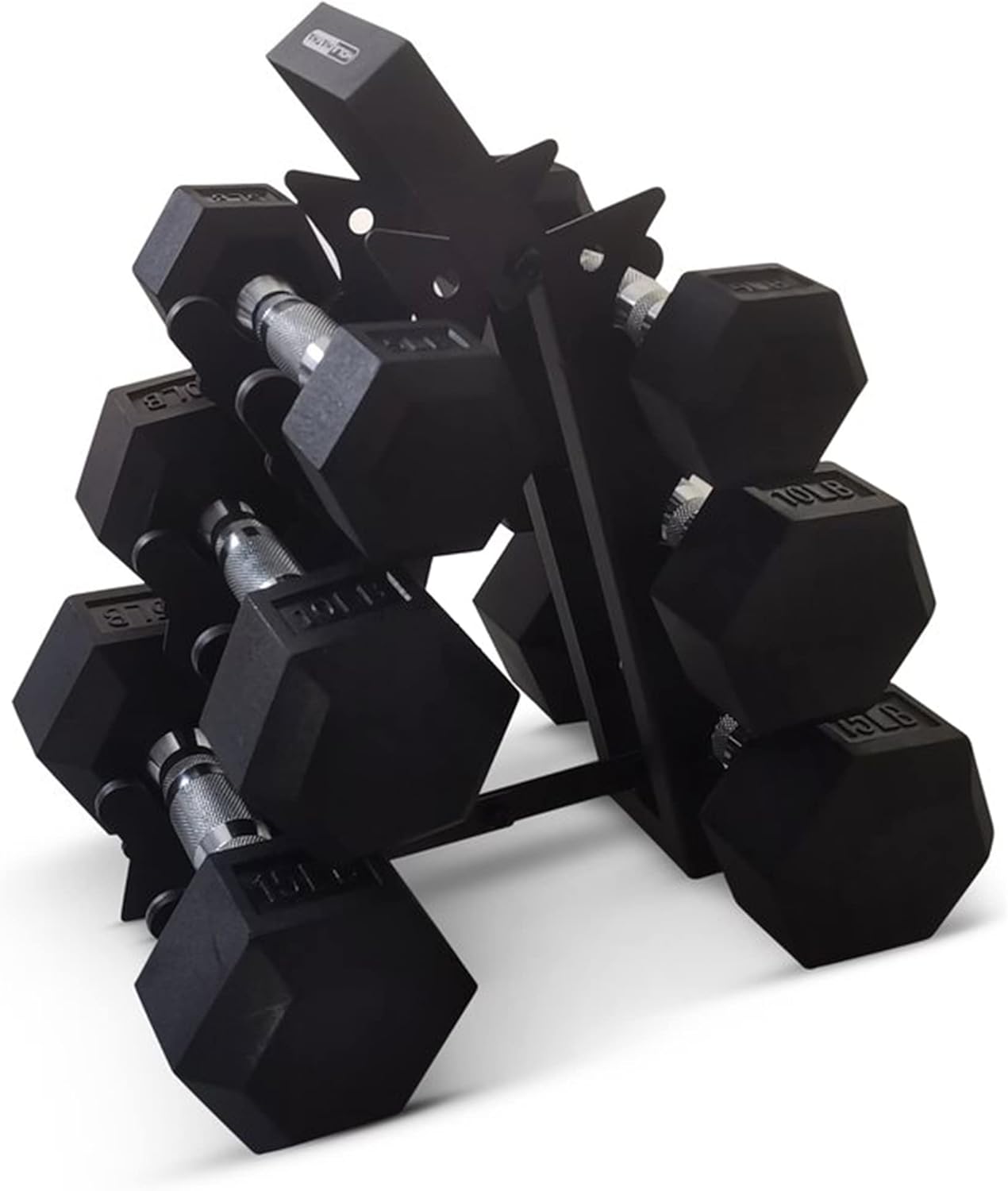 Home Gym Dumbbell Set - Hexagonal Dumbbell Weights Set, Home Gym