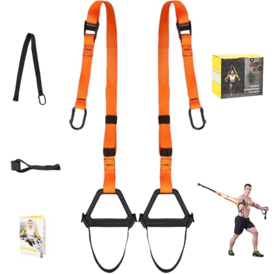 Home Gym Full Setup - Bodyweight Resistance Training StrapsTraining straps Complete