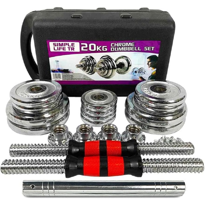 Home Gym In A Box - Adjustable Dumbbell Set Home Gym Cast