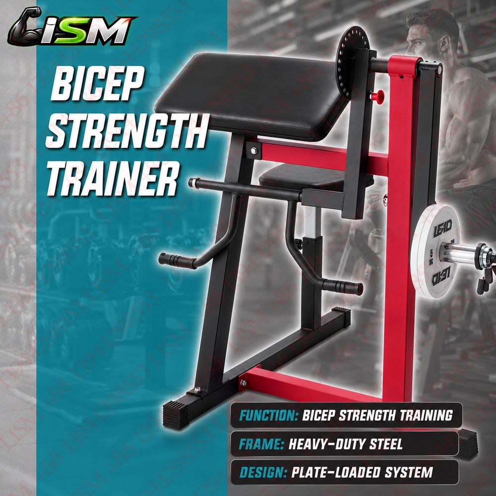 Home Gym Tunturi - 2-in-1 Preacher Curl Machine Seated Arm