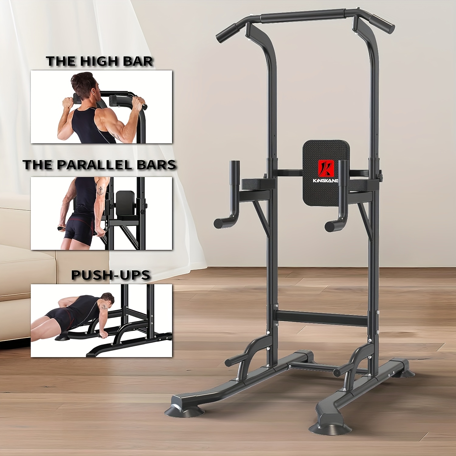 Djustable Height Power Tower D – обзор и цена Pull Up Bar Tower