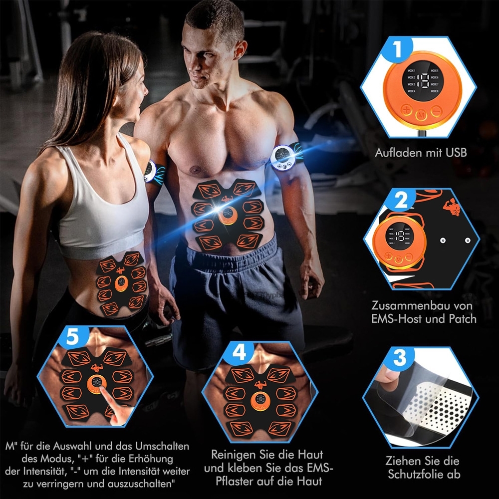 EMS Muscle Stimulator Ab Toner – обзор и цена Home Gym App