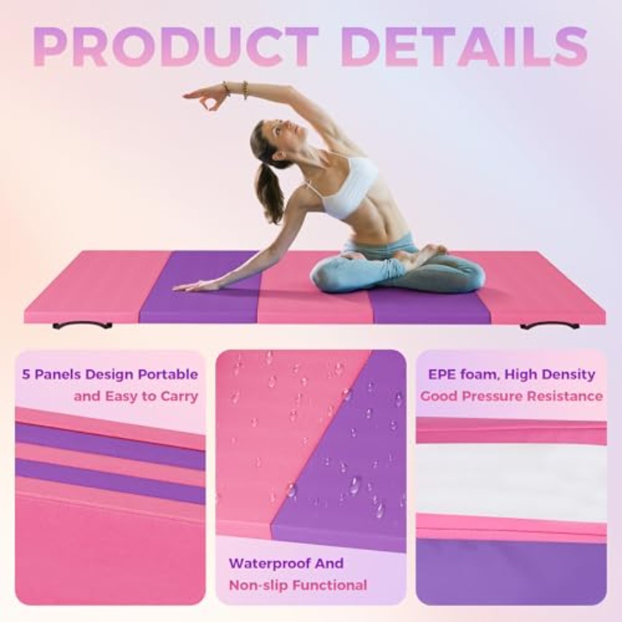 Folding Gymnastics Mat, Exerci – обзор и цена Home Gym Yoga