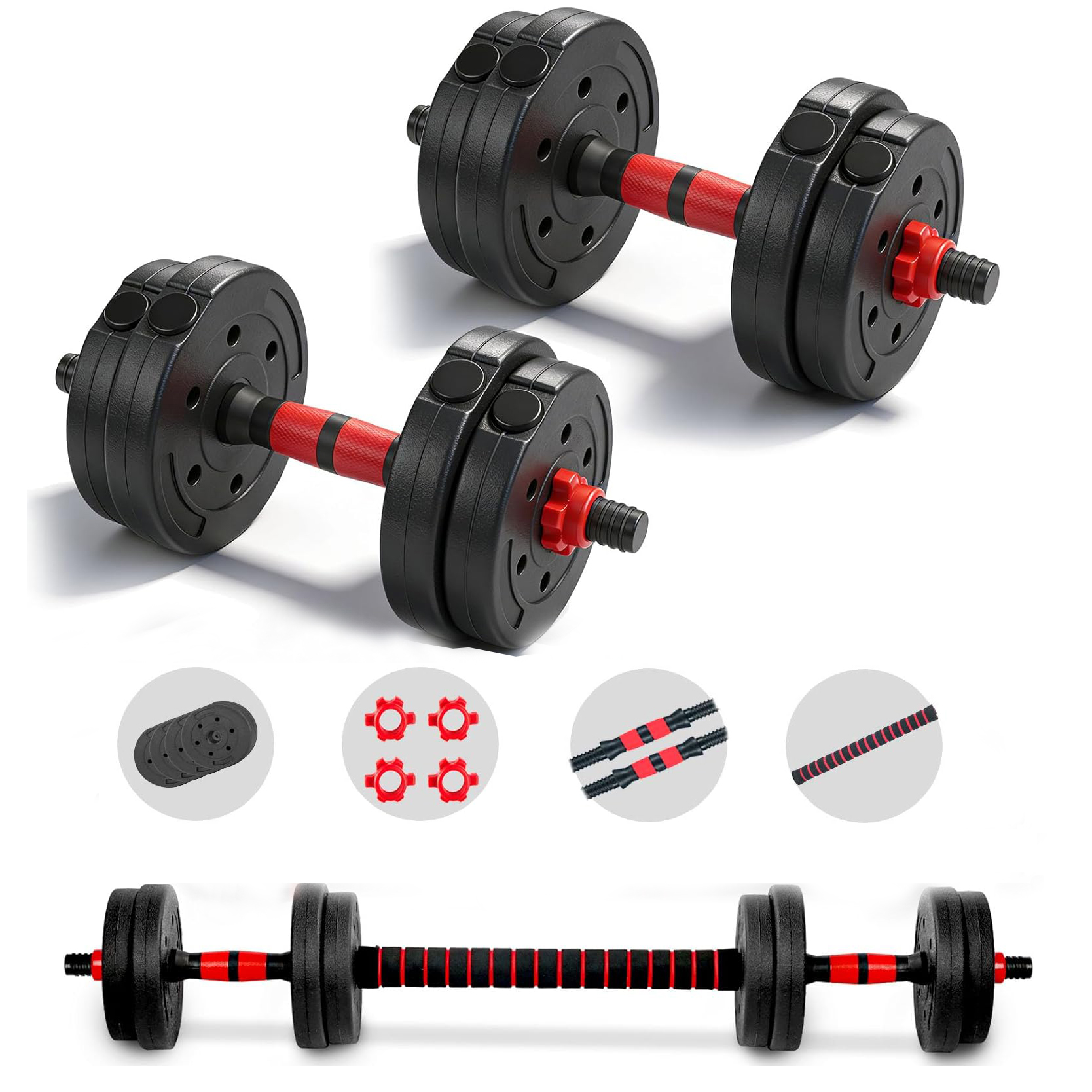 22lb 2-in-1 Adjustable Dumbbel – обзор и цена Home Gym Dumbbell Set