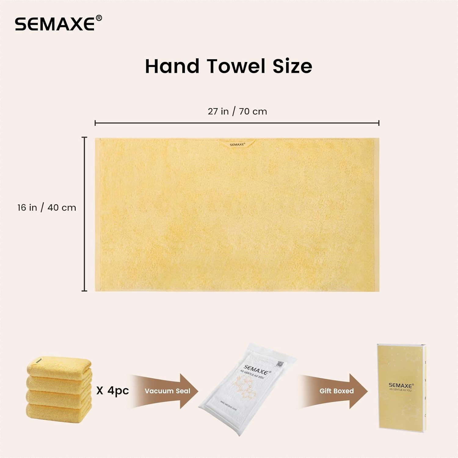 SEMAXE 40*70cm 125g Hand Towel – обзор и цена Home Gym Tunturi