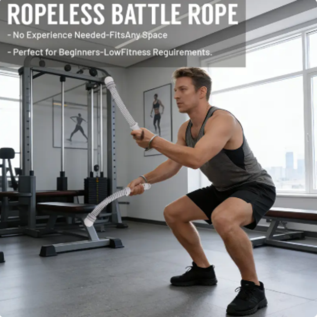 Ropeless Battle Rope Adjustabl – обзор и цена Home Gym Full Setup