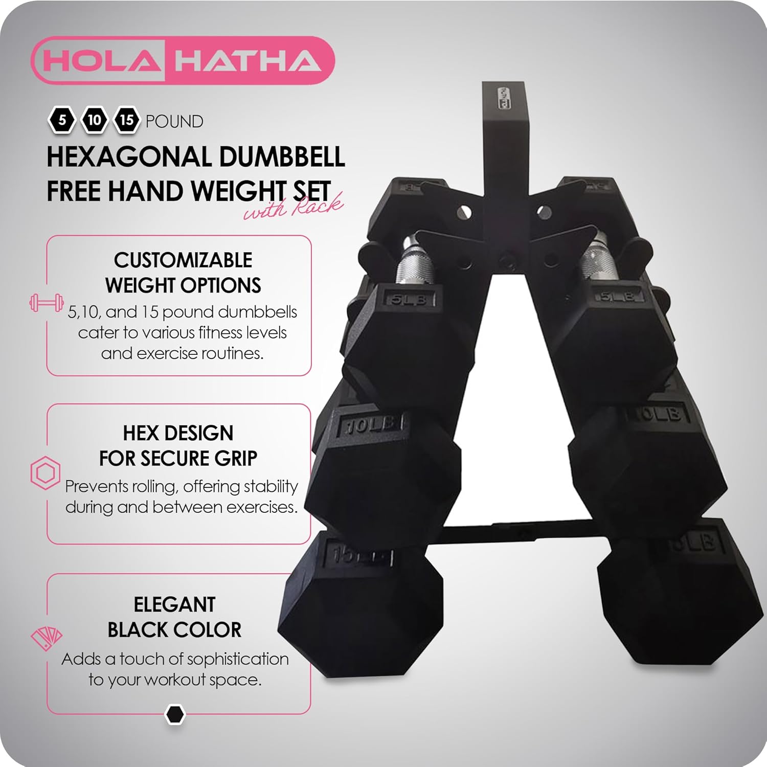 Hexagonal Dumbbell Weights Set – обзор и цена Home Gym Dumbbell Set