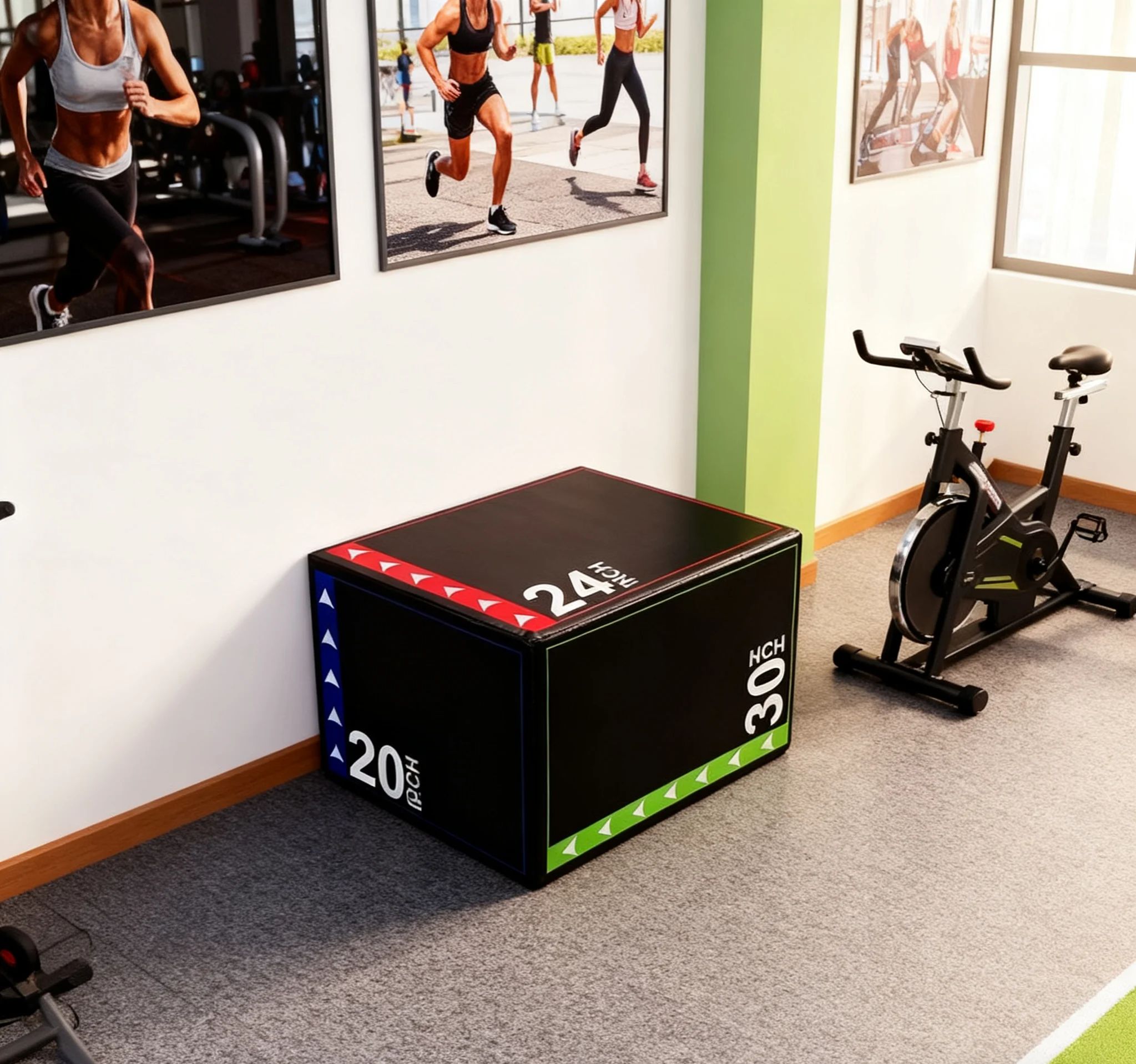 3-in-1Jump Box Plyometric Box  – обзор и цена Home Gym Kit For Men