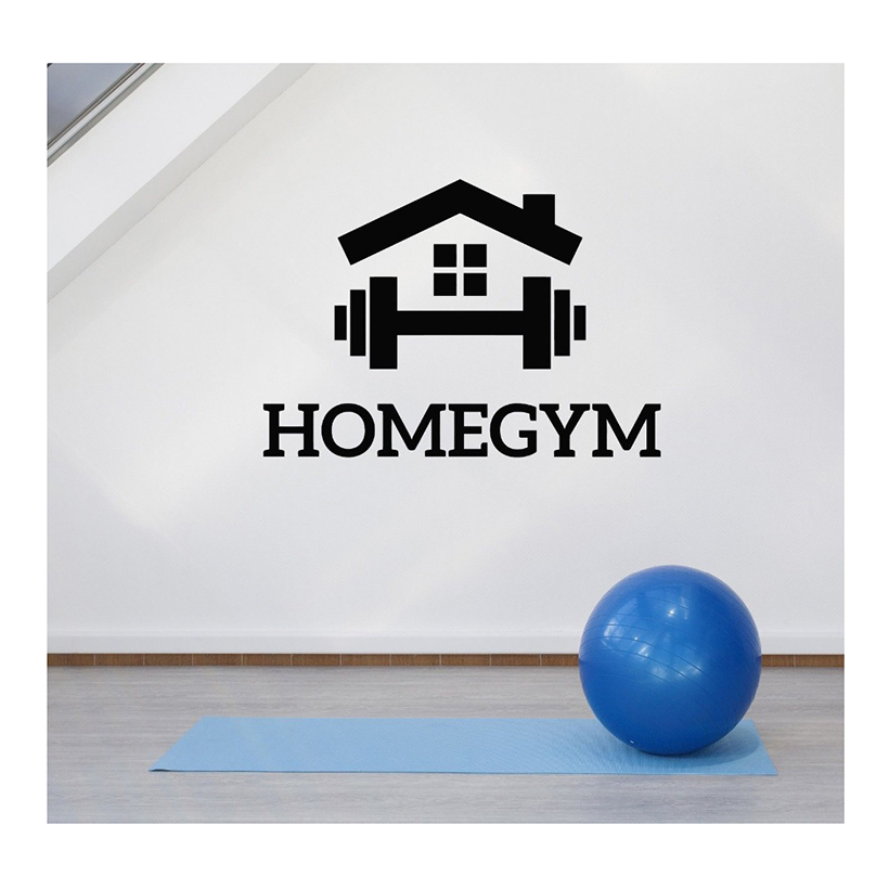 Removable Decals, Gym Wall Sti – обзор и цена Home Gym Wallpaper