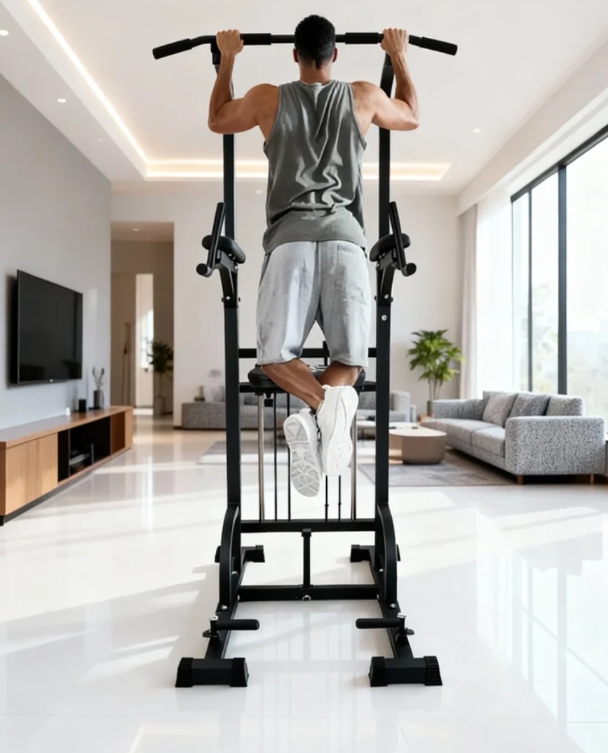 Power Tower Pull-Up Dip Statio – обзор и цена Pull Up Bar Tower
