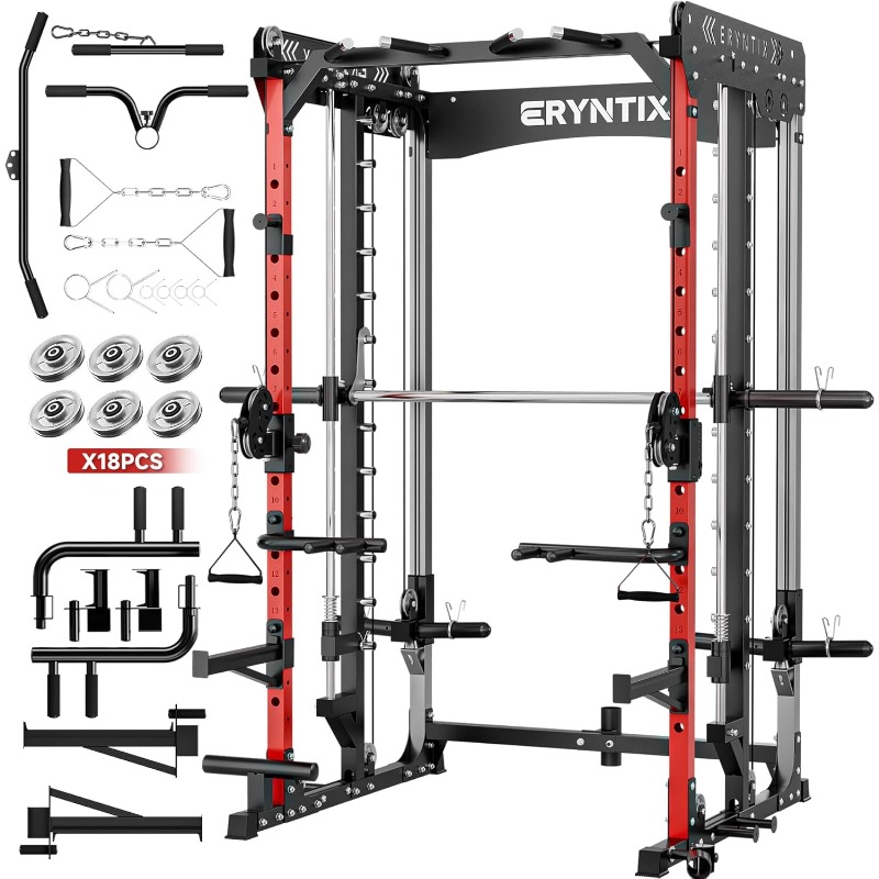 Smith Machine, 2600 LBS Capaci – обзор и цена Home Gym Tunturi