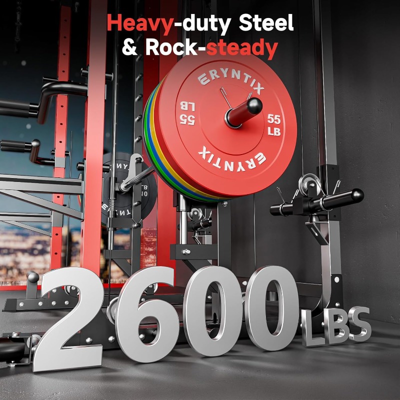 Smith Machine, 2600 LBS Capaci – обзор и цена Home Gym Tunturi