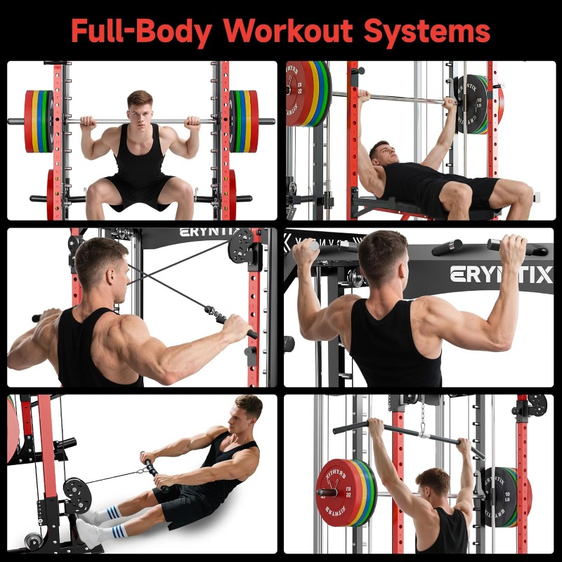 Smith Machine, 2600 LBS Capaci – обзор и цена Home Gym Tunturi