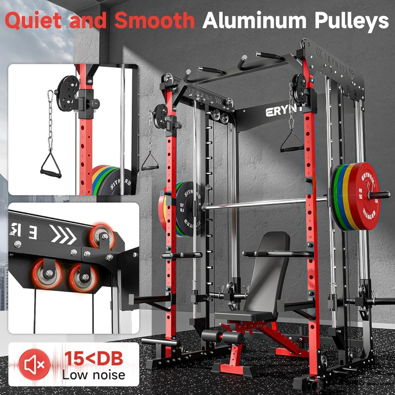 Smith Machine, 2600 LBS Capaci – обзор и цена Home Gym Tunturi