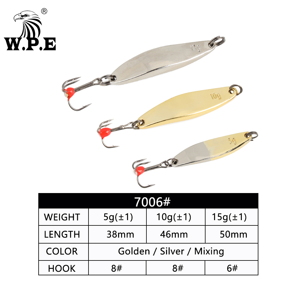 W.P.E Ice Fishing Lure 1pcs 5g – обзор и цена Wobble Board Balance