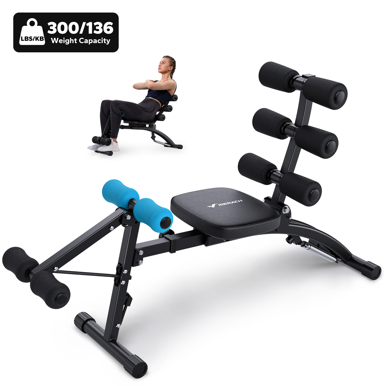 MERACH Ab Machine Multi-Functi – обзор и цена Home Gym Tunturi