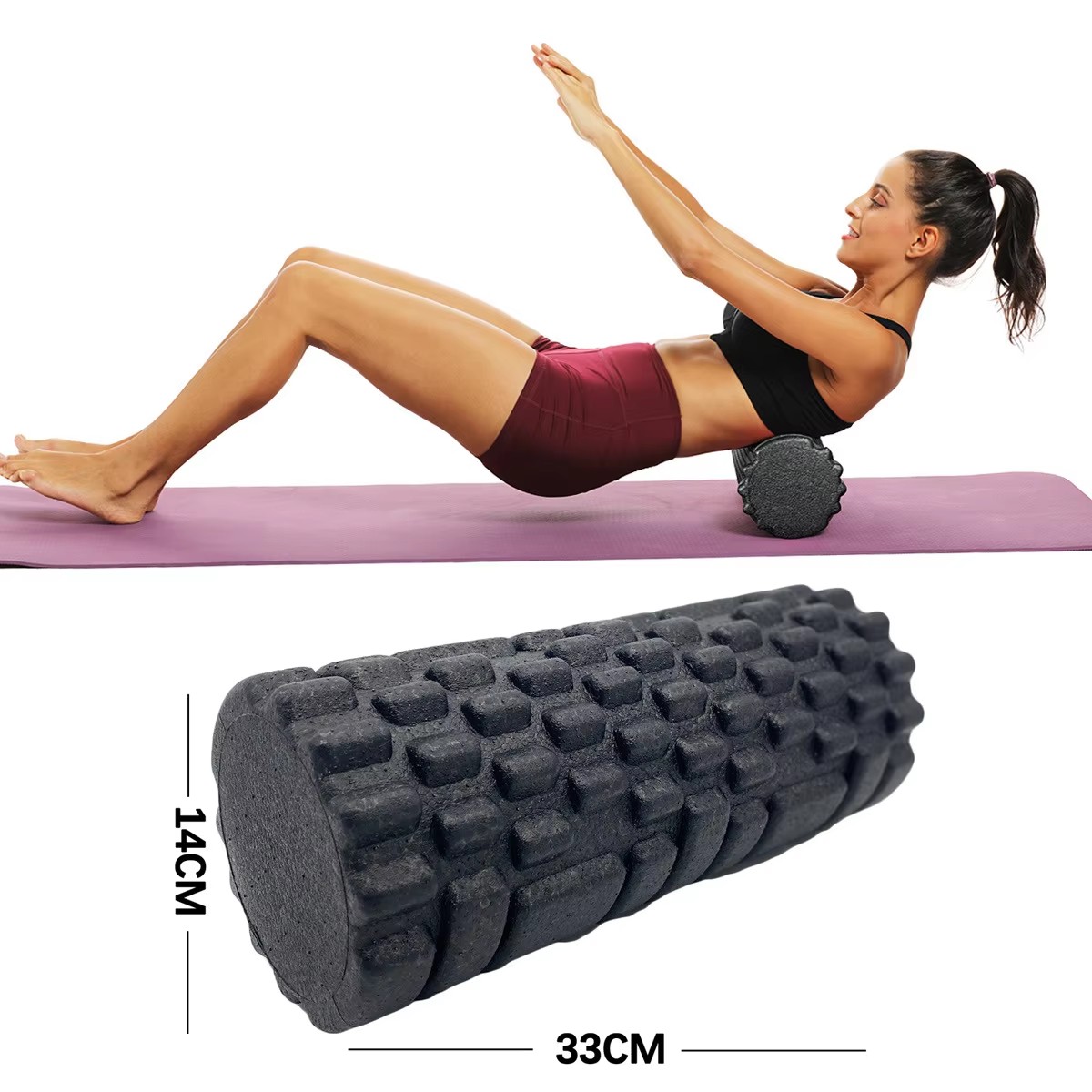 30/33cm Fitness Foam Roller Yo – обзор и цена Home Gym Yoga