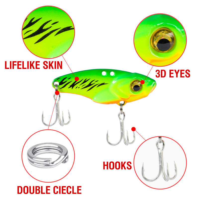 6PCS Metal VIB Lure 5g 7g 10g  – обзор и цена Wobble Board Balance