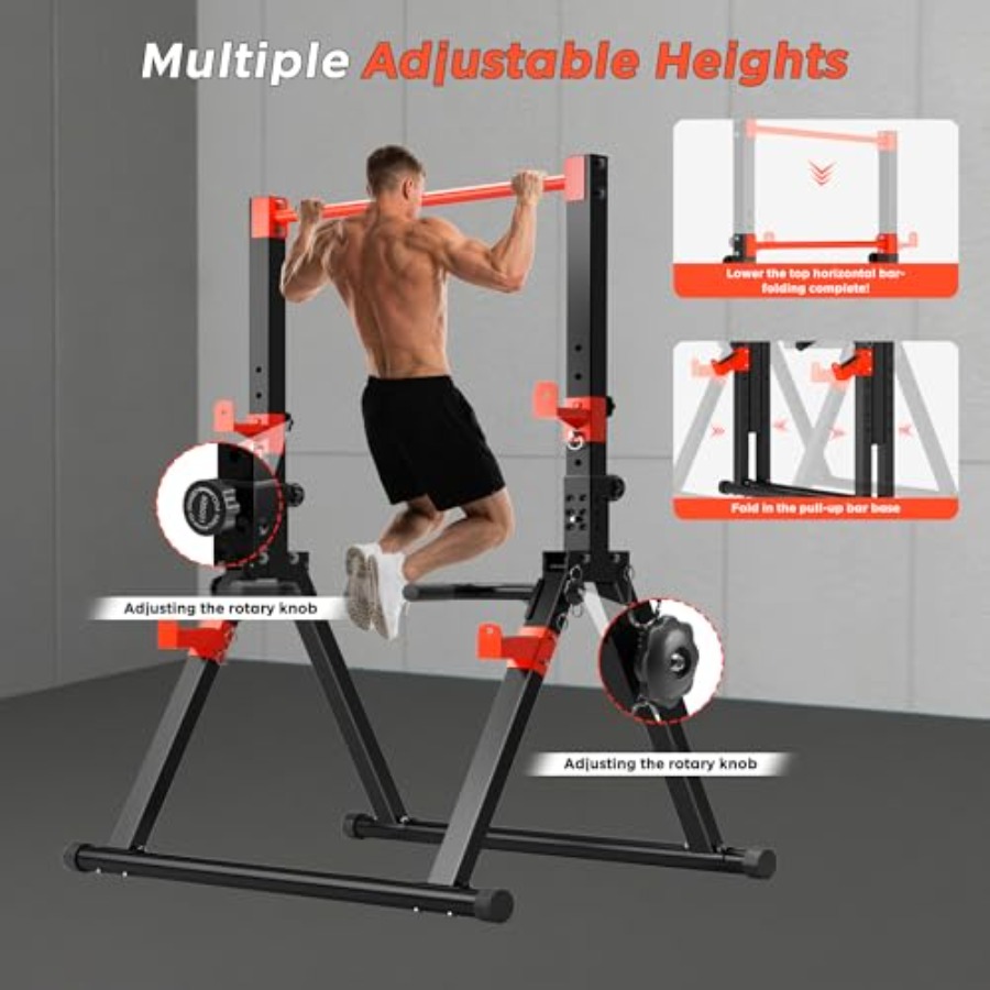 Home gym foldable power tower  – обзор и цена Pull Up Bar Tower