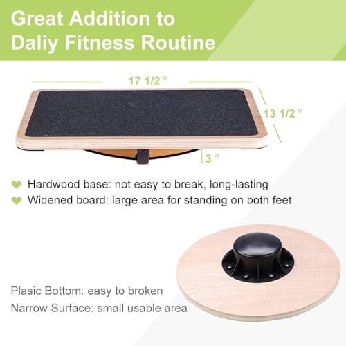 Professional Wooden Balance Bo – обзор и цена Wobble Board Balance