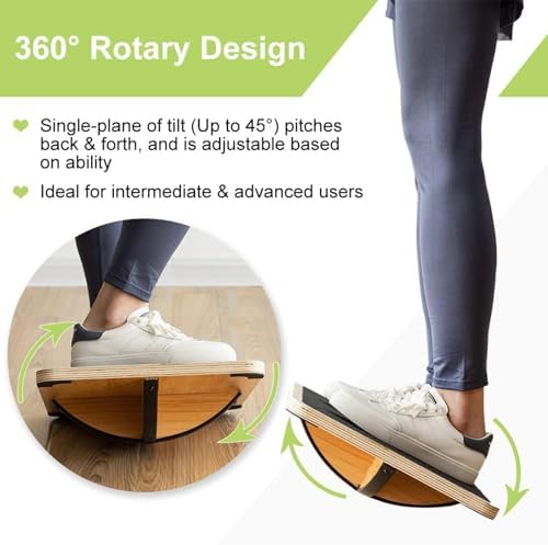 Professional Wooden Balance Bo – обзор и цена Wobble Board Balance