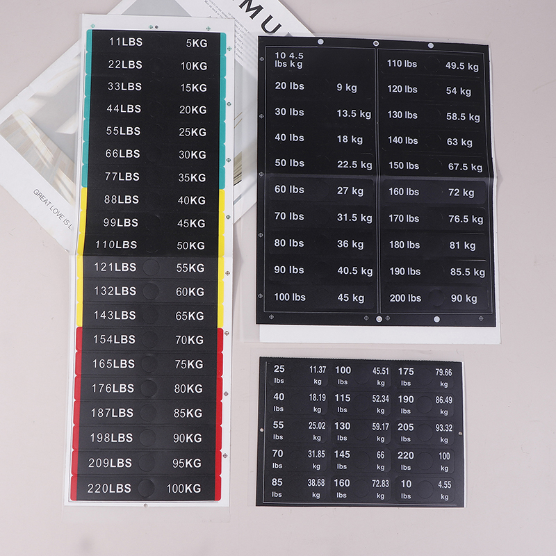 Weight Stack Labels 4.5kg To 1 – обзор и цена Home Gym Rig