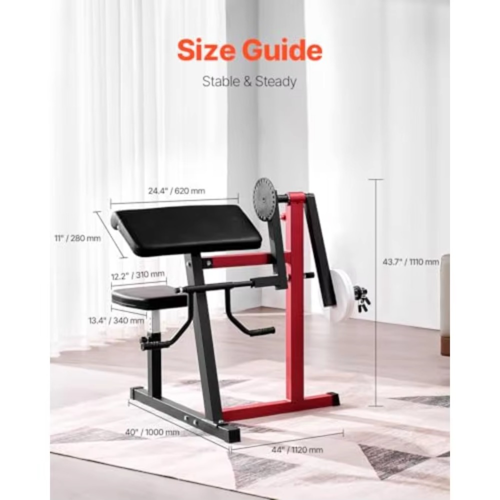 2-in-1 Preacher Curl Machine S – обзор и цена Home Gym Tunturi