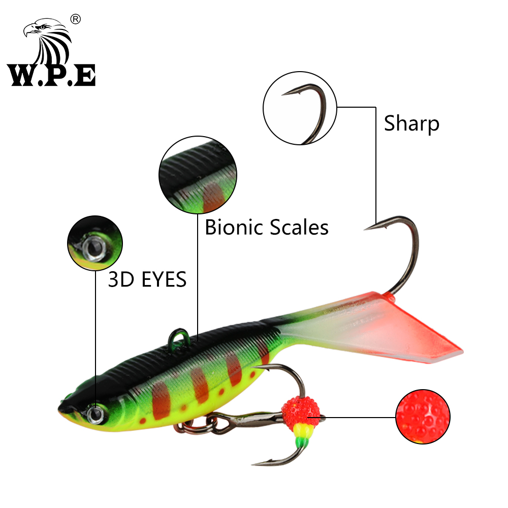 W.P.E Ice Fishing Lure 1pcs 60 – обзор и цена Wobble Board Balance