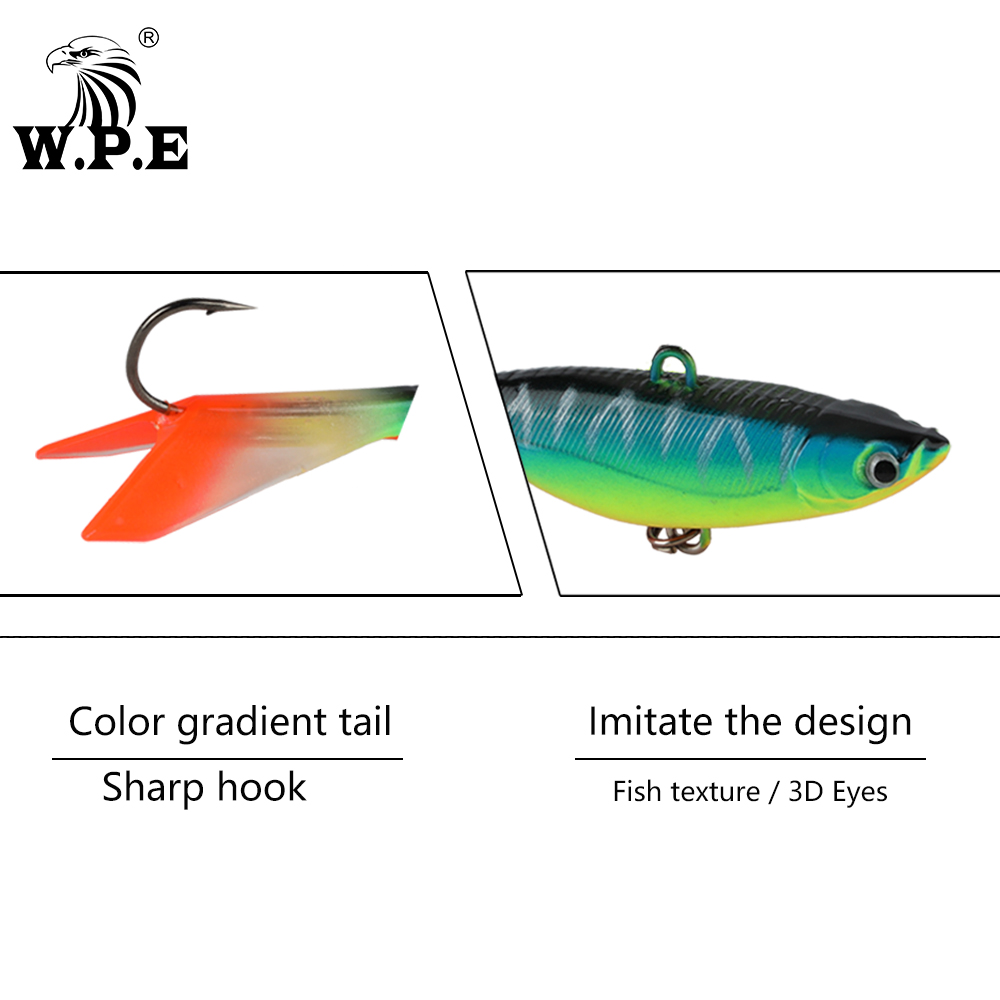 W.P.E Ice Fishing Lure 1pcs 60 – обзор и цена Wobble Board Balance
