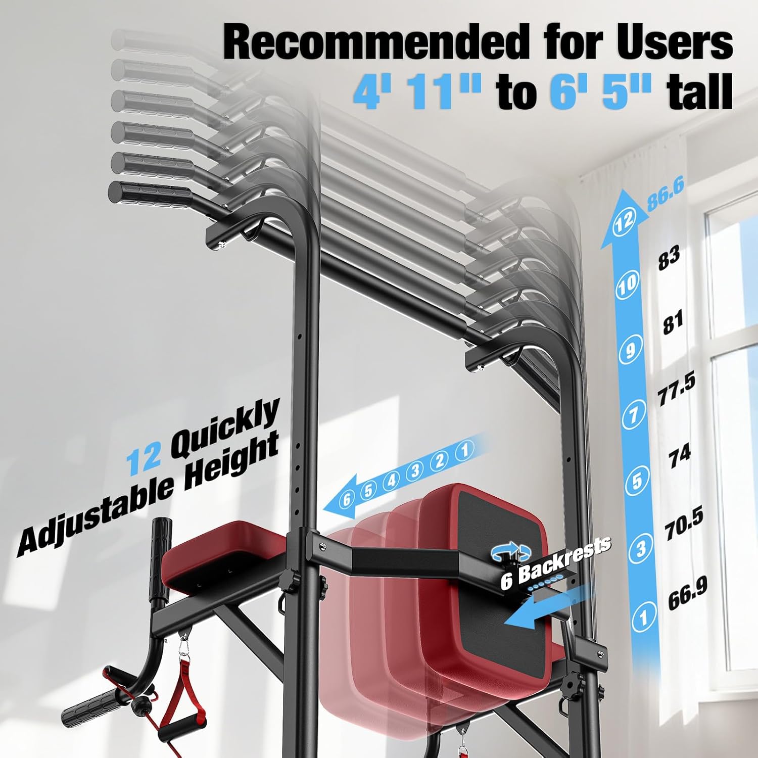 Heavy-Duty Power Tower Pull Up – обзор и цена Pull Up Bar Tower