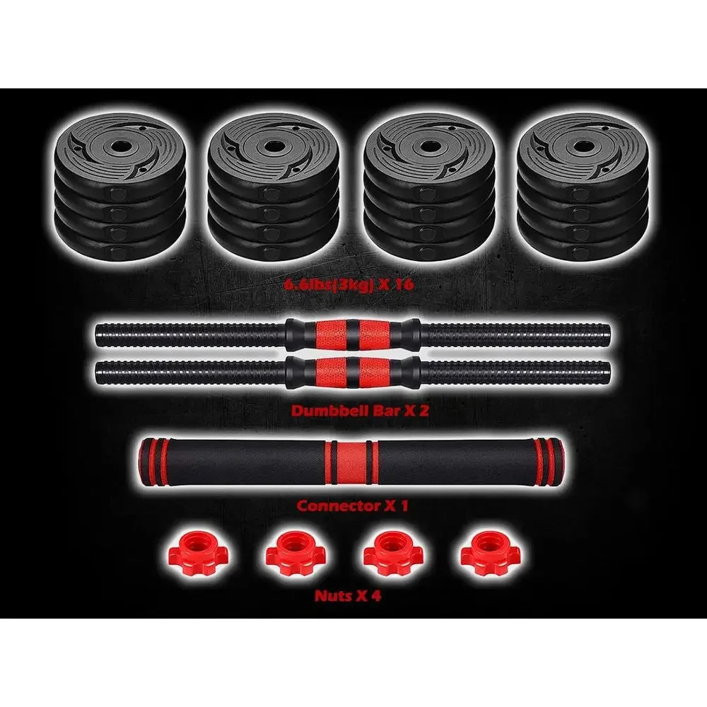 88-110 Lbs Adjustable Dumbbell – обзор и цена Home Gym Dumbbell Set