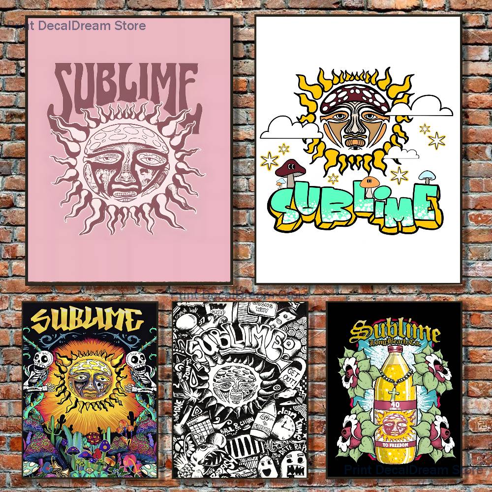 Band S-Sublime Poster Home Gym – обзор и цена Home Gym Wallpaper