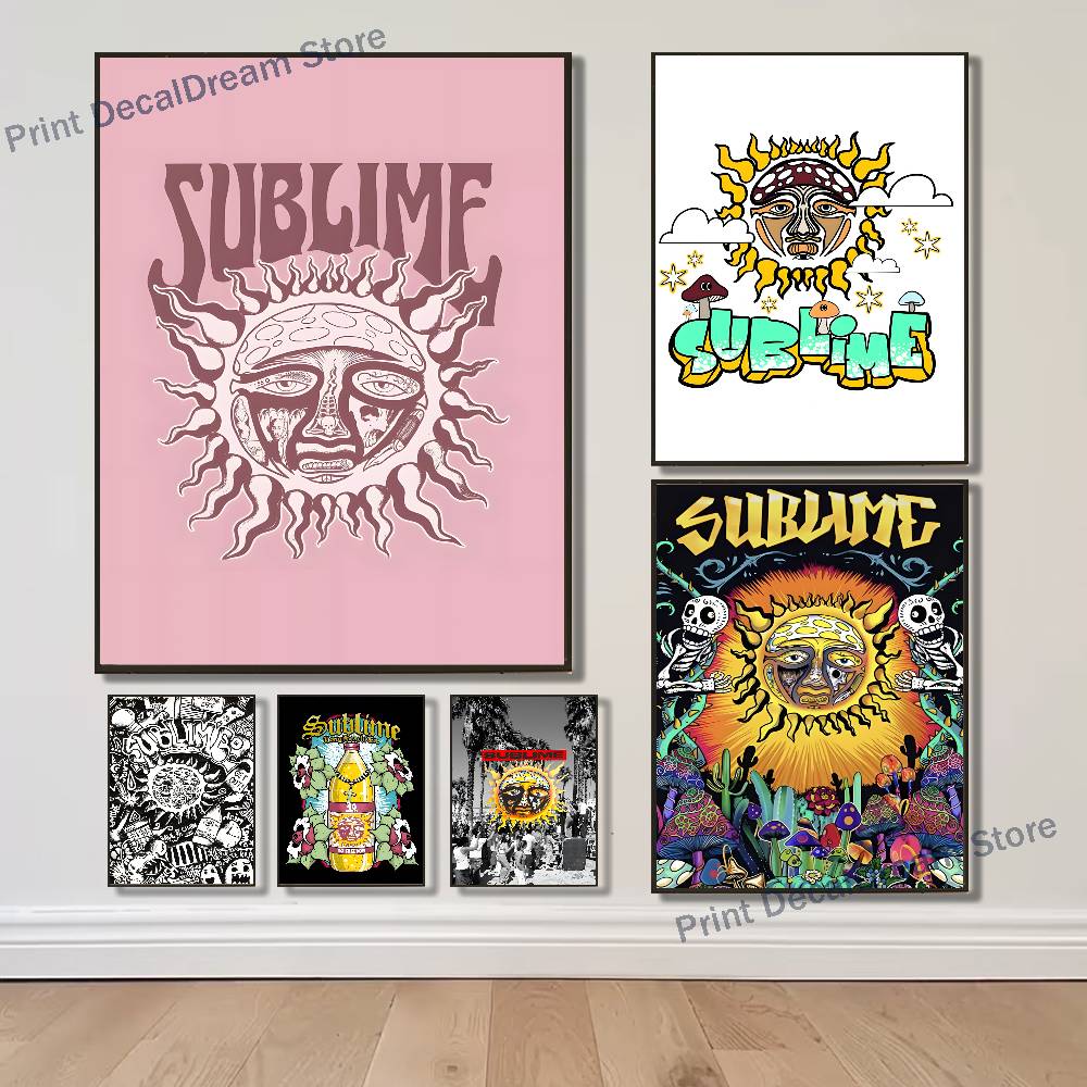 Band S-Sublime Poster Home Gym – обзор и цена Home Gym Wallpaper