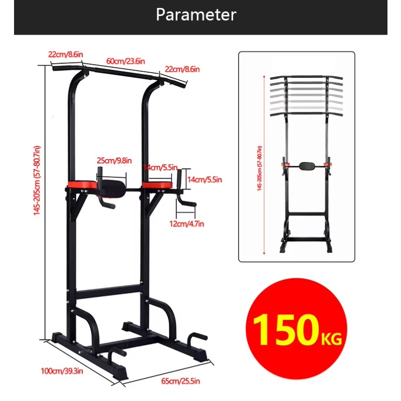Adjustable Multi-Function Powe – обзор и цена Pull Up Bar Tower