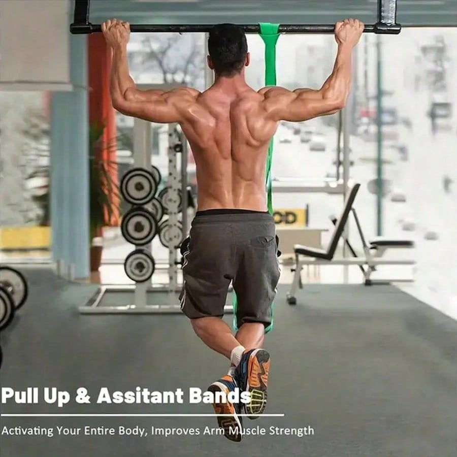 5pcs/Set Resistance Bands Kit, – обзор и цена Home Gym Kit For Men