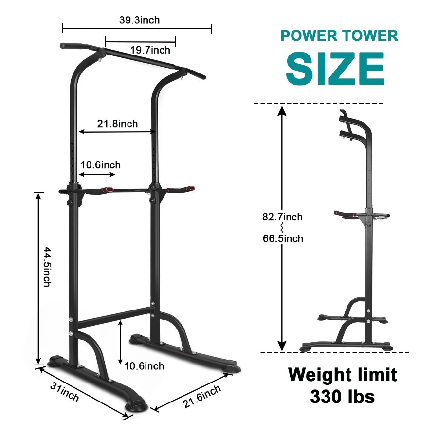 Power Tower Workout Dip Statio – обзор и цена Pull Up Bar Tower