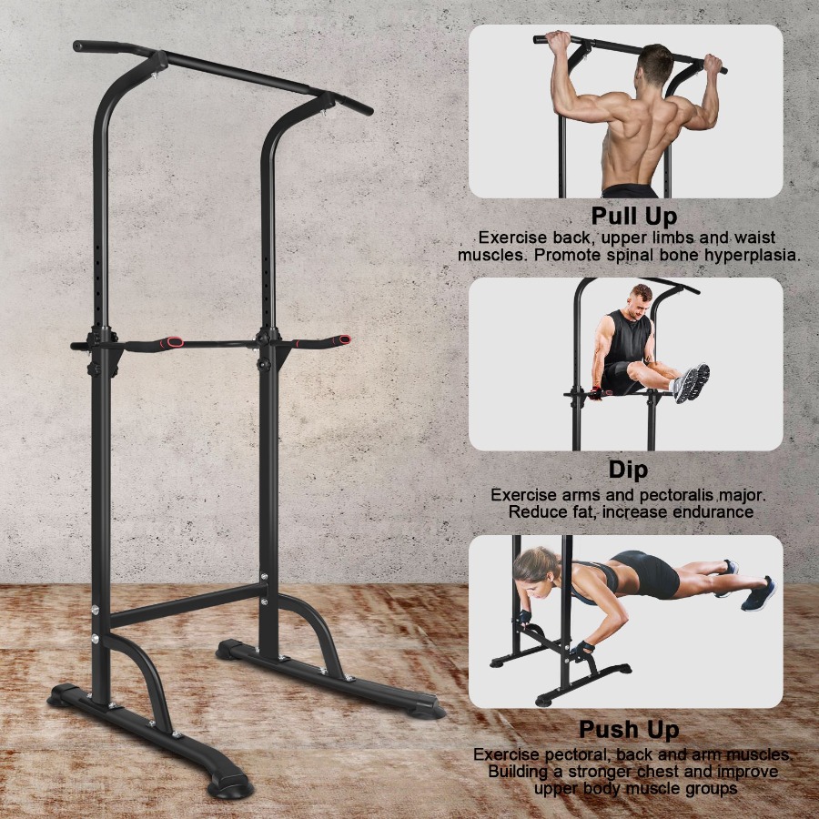 Power Tower Workout Dip Statio – обзор и цена Pull Up Bar Tower