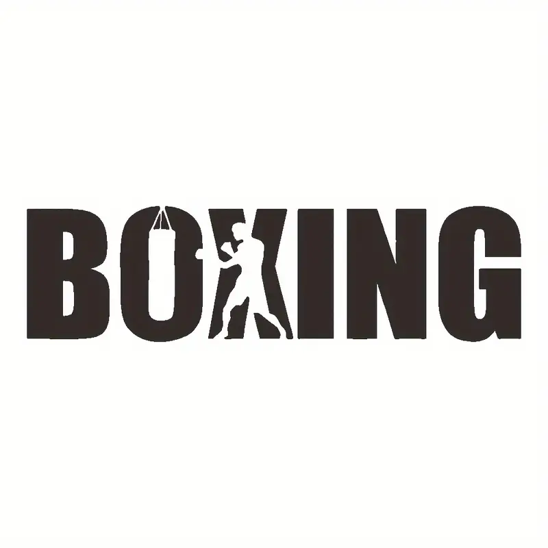 Inspirational Boxer Wall Decal – обзор и цена Home Gym Wallpaper