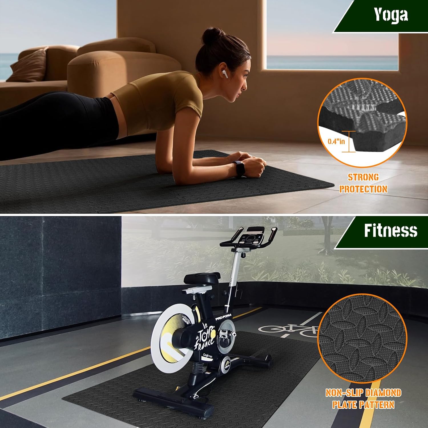 60cm EVA Foam Gym Floor Mats 8 – обзор и цена Home Gym Rig