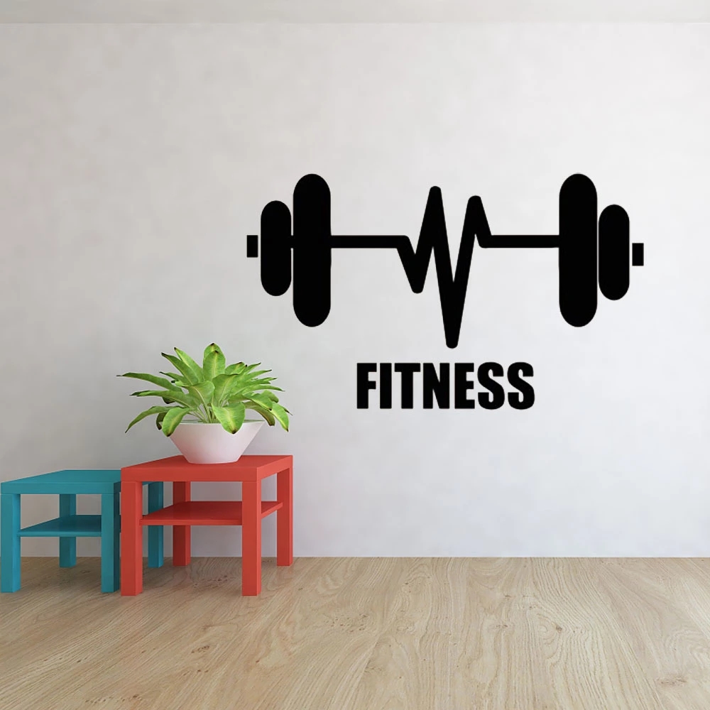 1 pc hot sale GYM culture Wall – обзор и цена Home Gym Wallpaper