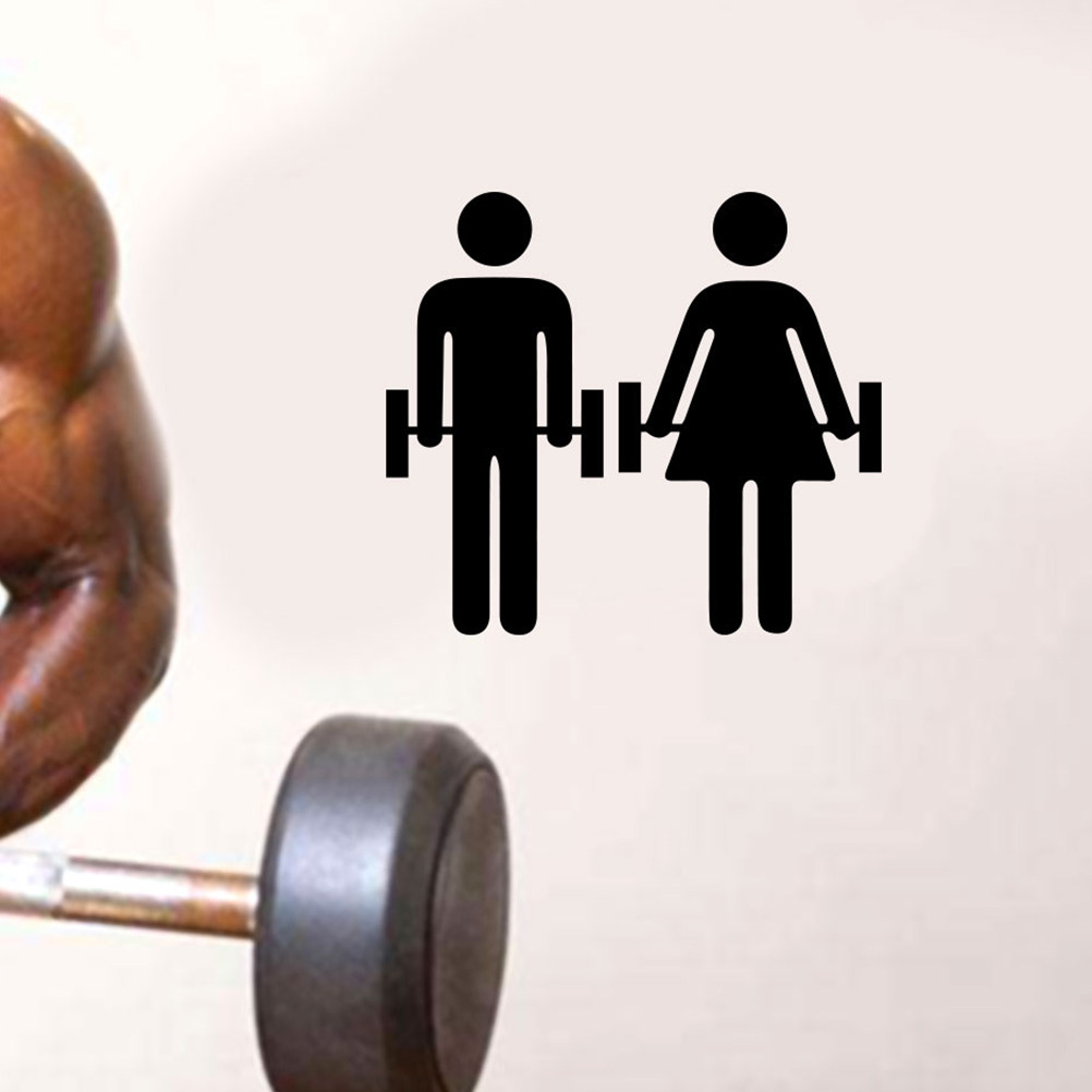 Wall Sticker Removable Vinyl D – обзор и цена Home Gym Wallpaper