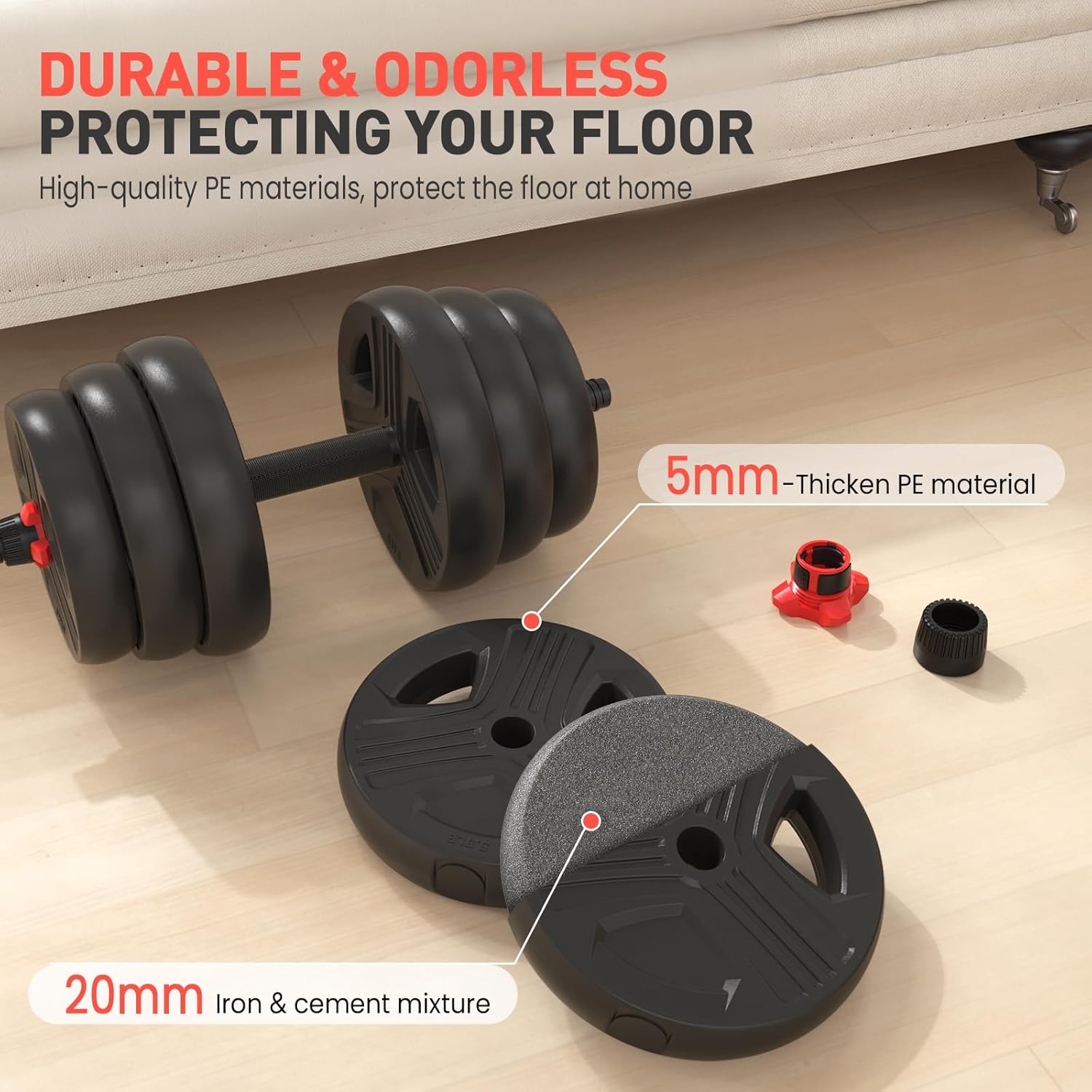 Adjustable Dumbbells,30lbs Fre – обзор и цена Home Gym Used