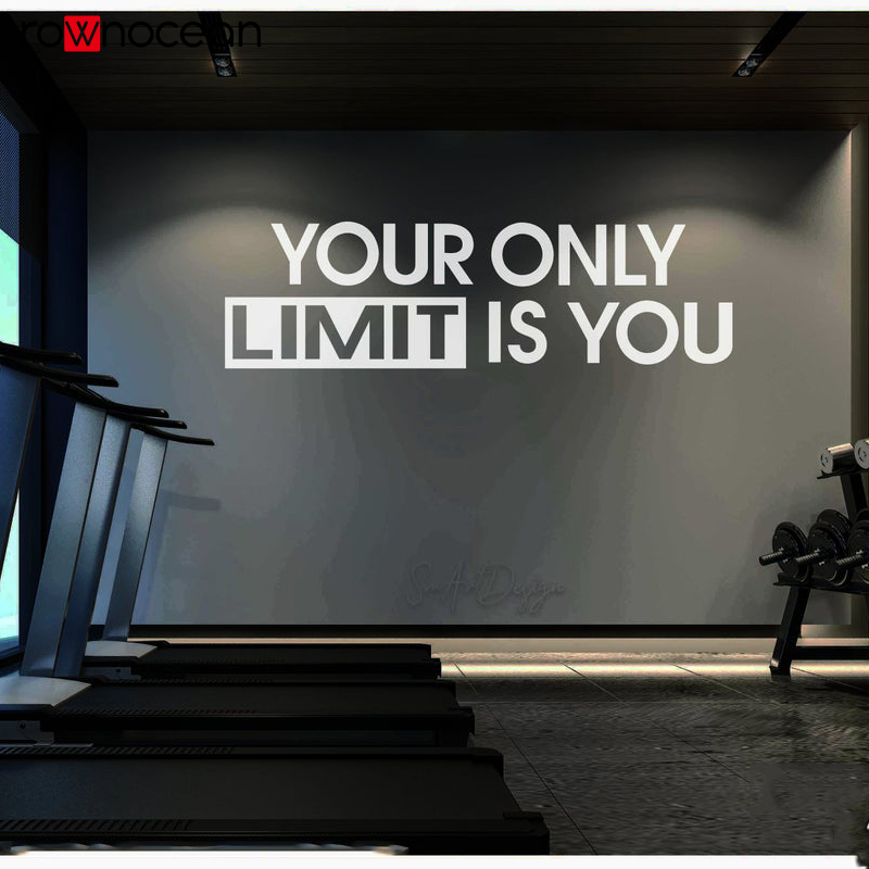 Your only limit is you - Wall  – обзор и цена Home Gym Wallpaper