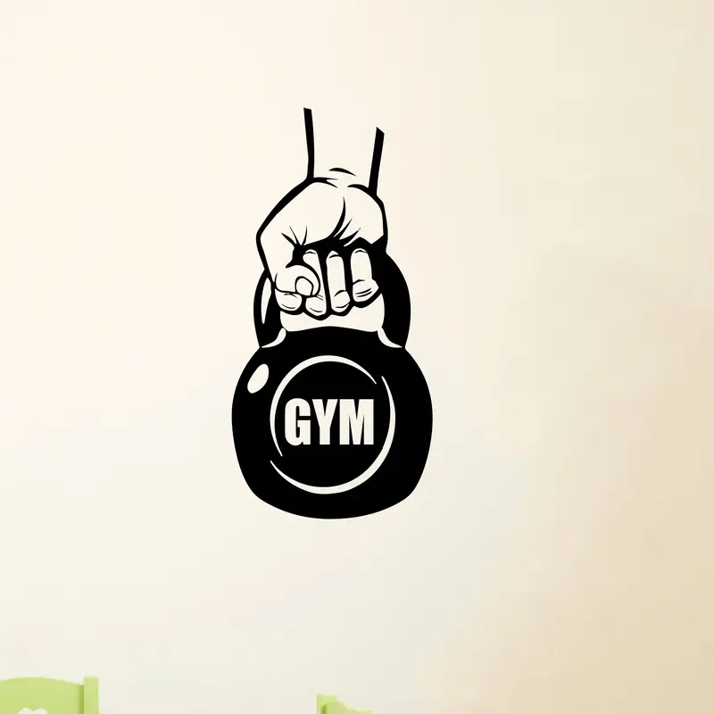Gym Wall Decal Sticker - Kettl – обзор и цена Home Gym Wallpaper