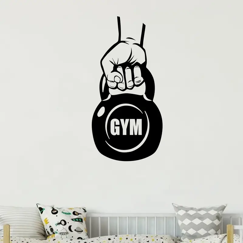 Gym Wall Decal Sticker - Kettl – обзор и цена Home Gym Wallpaper