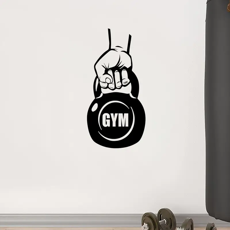 Gym Wall Decal Sticker - Kettl – обзор и цена Home Gym Wallpaper